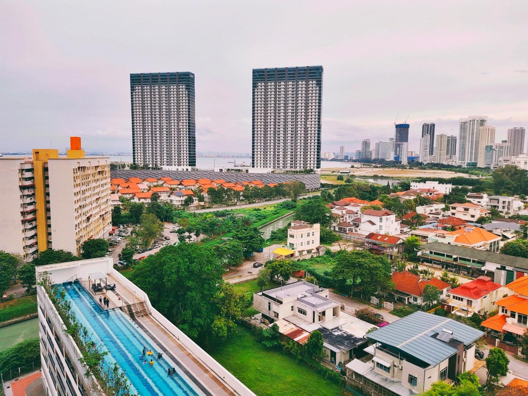 The Landmark By Katana 3Br To 4Br Luxury Seaview Landmark Homestay At Gurney 15-16Pax 无敌海景套房 Tanjung Tokong Екстер'єр фото